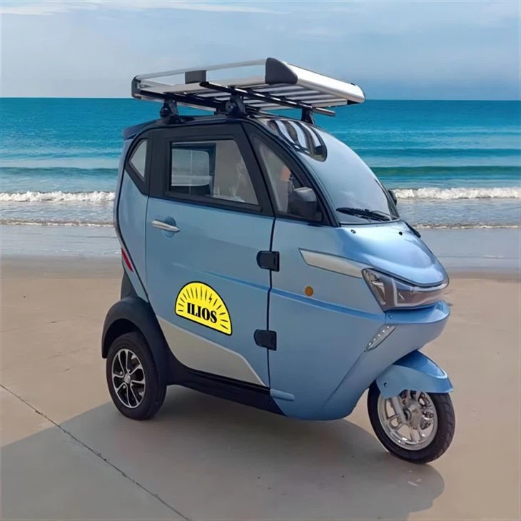 Auto Rickshaw Passenger 3 Seats Electric Ev With EEC